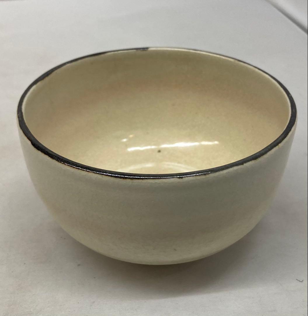 B410b「繪変 汲出」茶碗4個 白井半七造 元箱付(5個