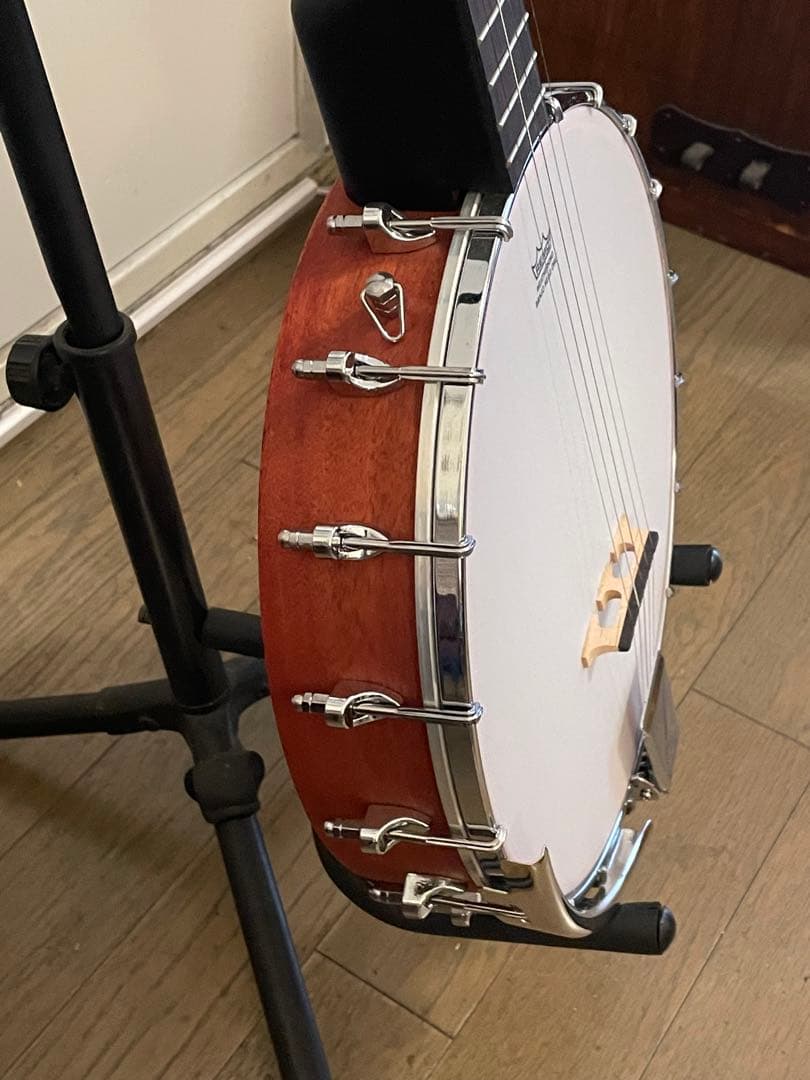 Blanton 五弦バンジョー オープンバック　お値打ち！キャリングバッグ付
