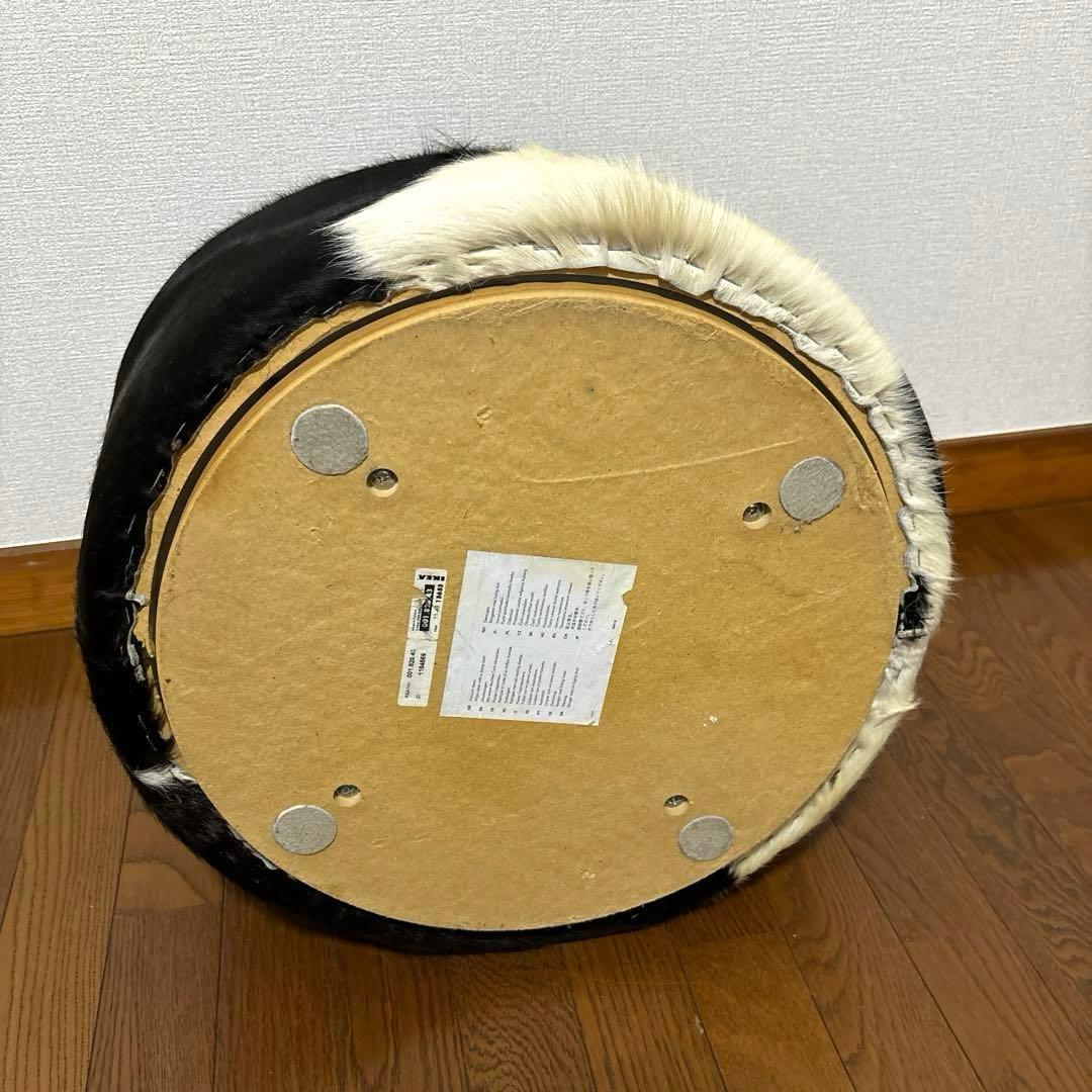 廃盤・希少】IKEA ハラコスツール 牛毛皮 - メルカリ