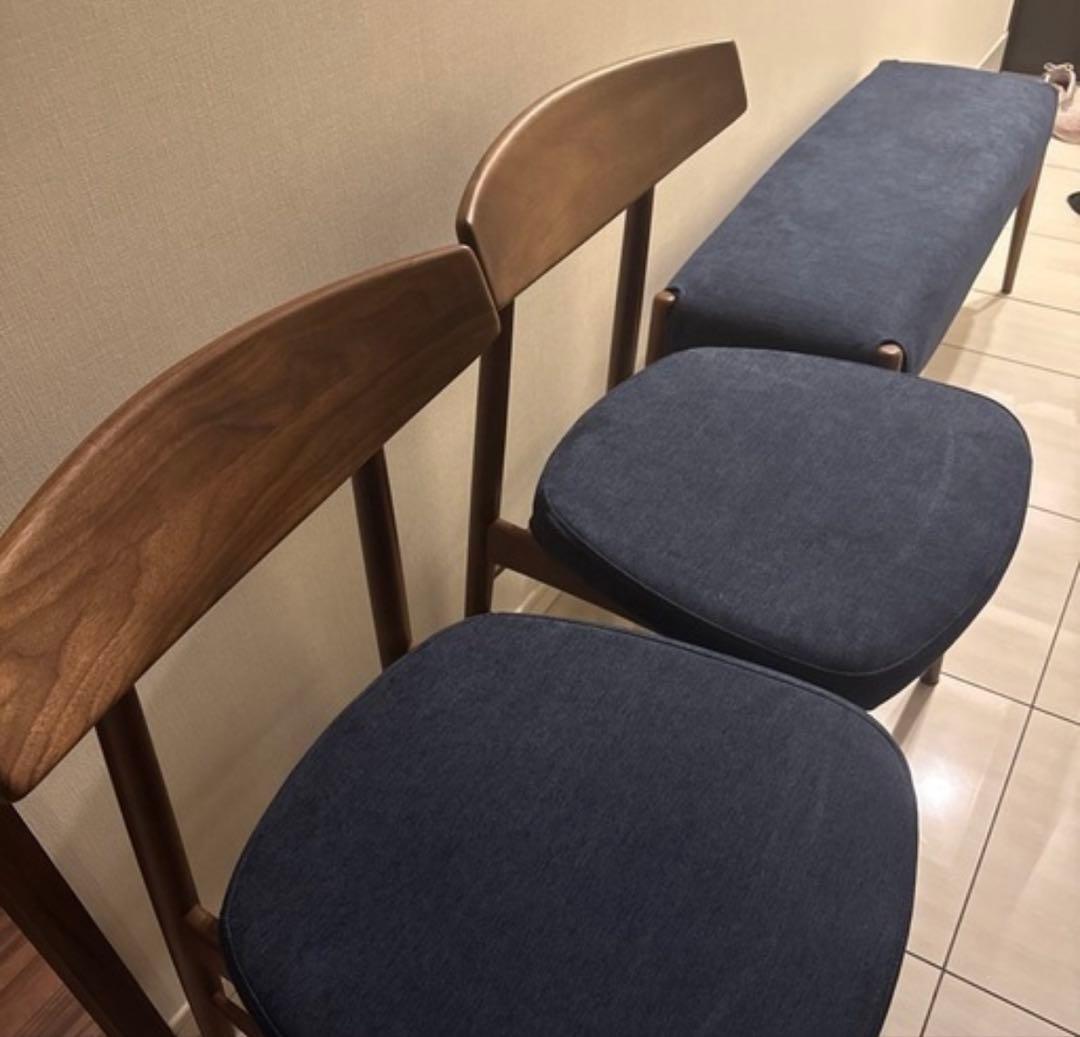 みっちゃん ②ダイニングチェア　大塚家具ダイニングテーブルセット