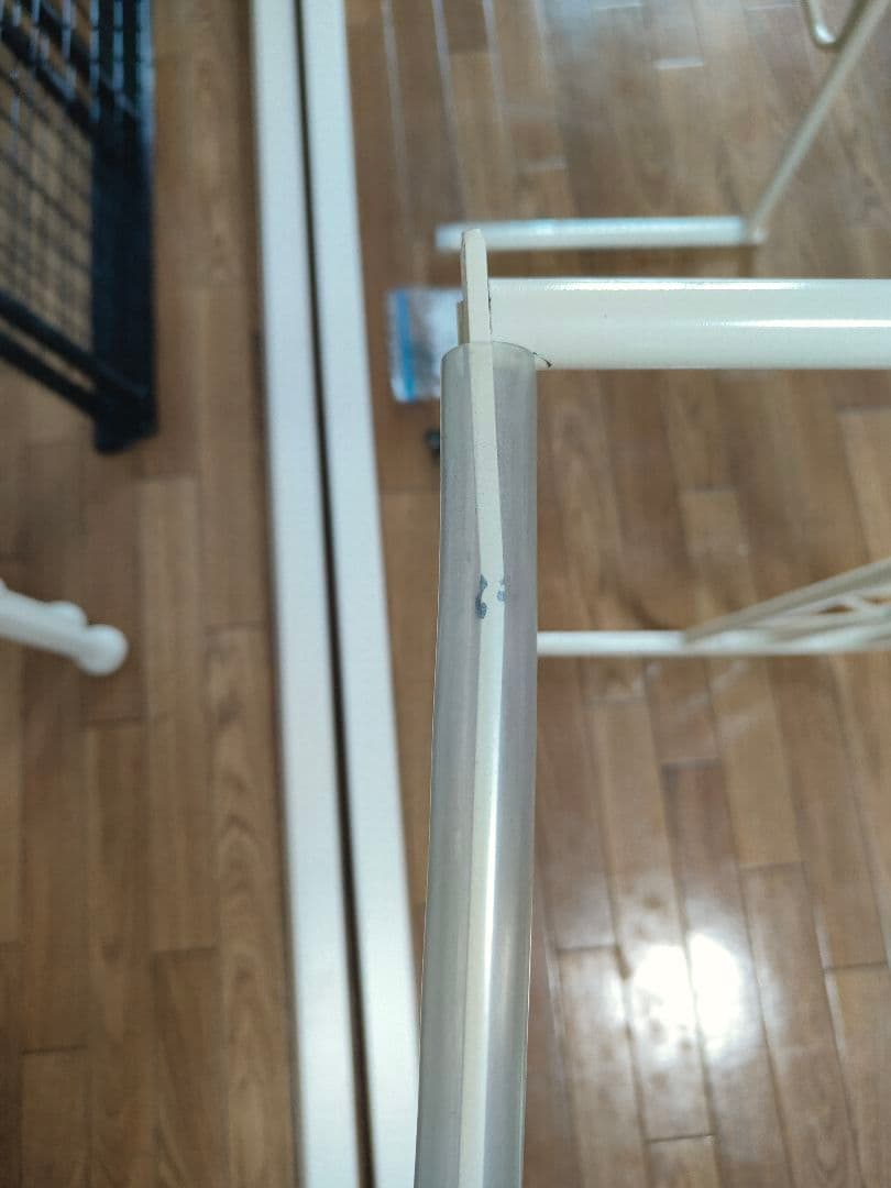 ローラアシュレイ　シングル　アイアン　ベッド　フレーム　ベッドガード付