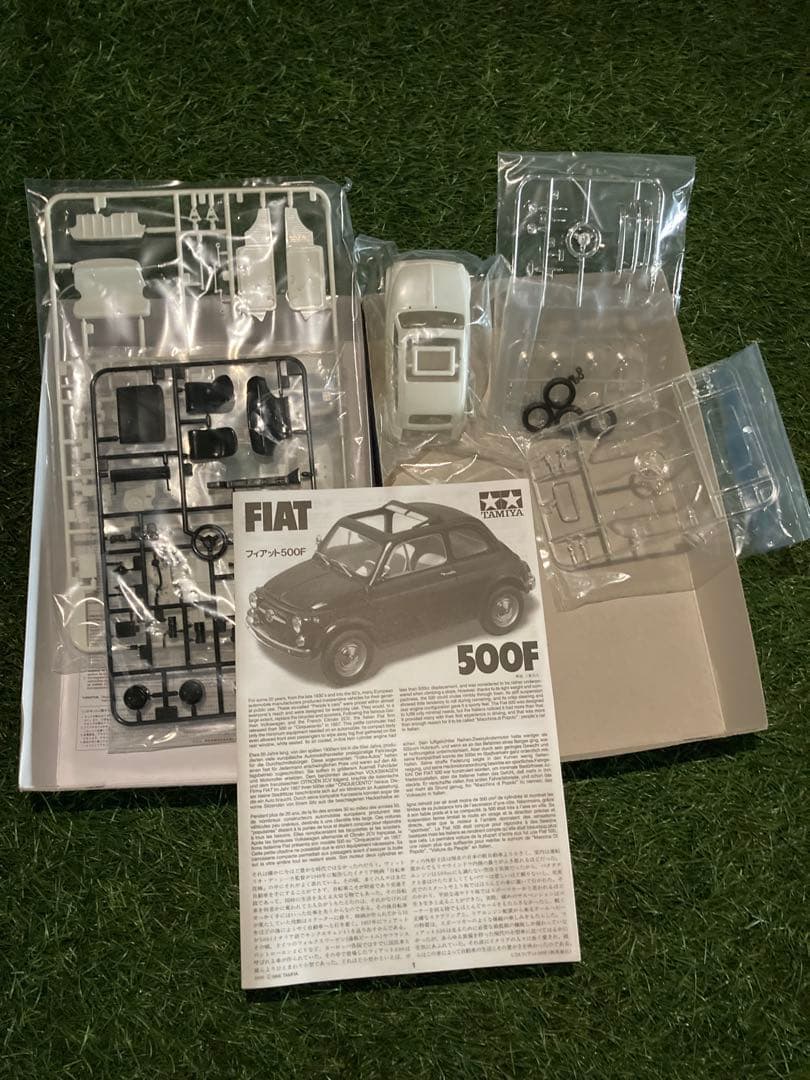 【TAMIYA】FIAT フィアット500F 1/24スケール