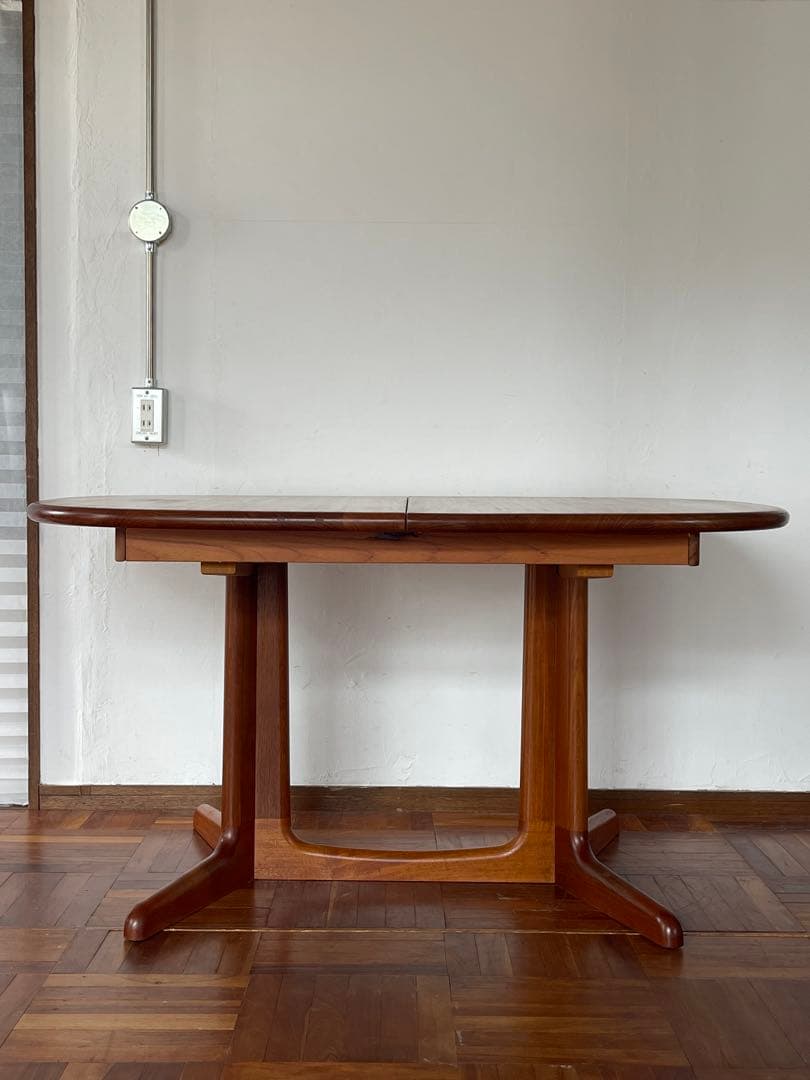 北欧 デンマーク ヴィンテージ gudme チーク エクステンション テーブル