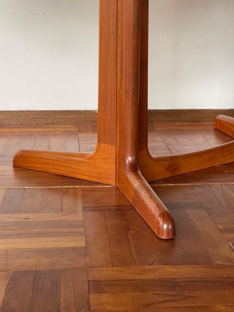 北欧 デンマーク ヴィンテージ gudme チーク エクステンション テーブル