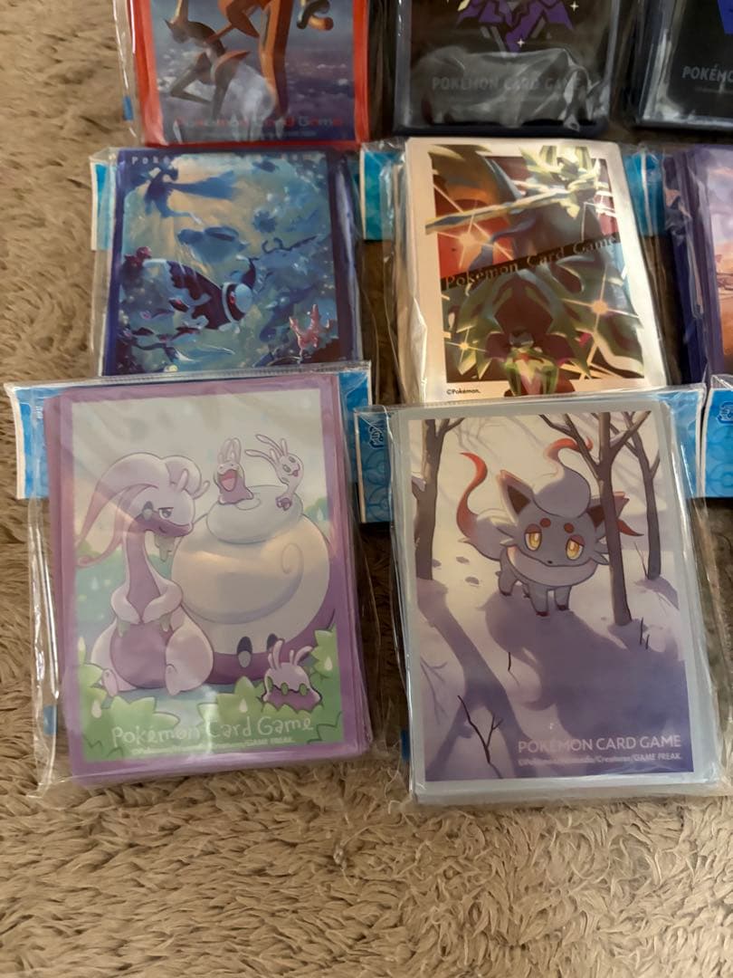 【新品未使用】ポケモンカードゲーム デッキケース デッキシールド まとめ売り