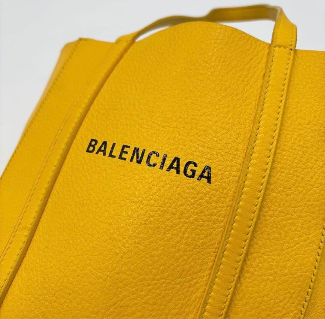 バレンシアガ エブリデイ トートバッグXXS 2way ハンドバッグ イエロー