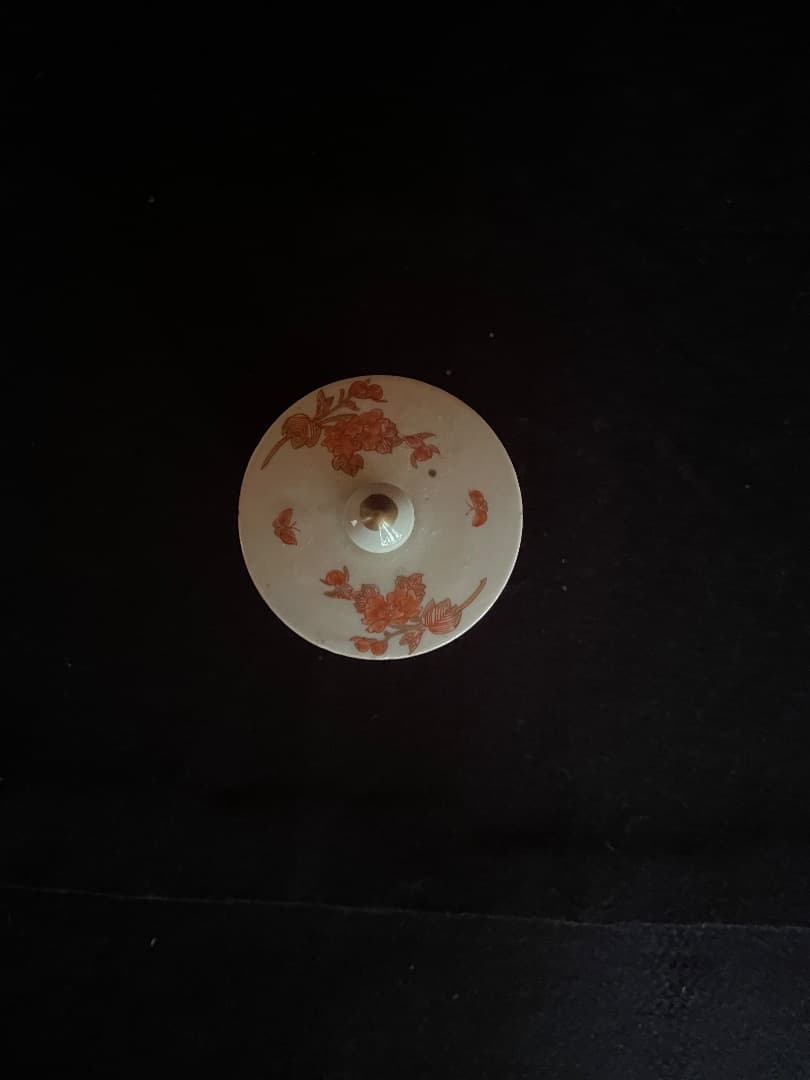 古伊万里 金襴手 蓋付器 骨董 アンティーク