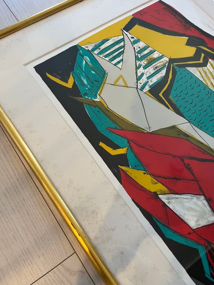 池田満寿夫 リトグラフ　ルナパーク　額装