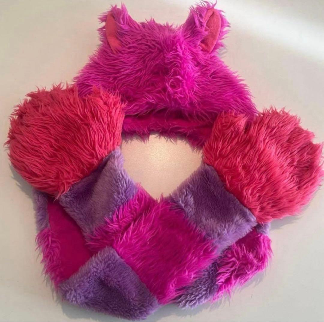 チェシャ猫 マフラーキャップ - メルカリ