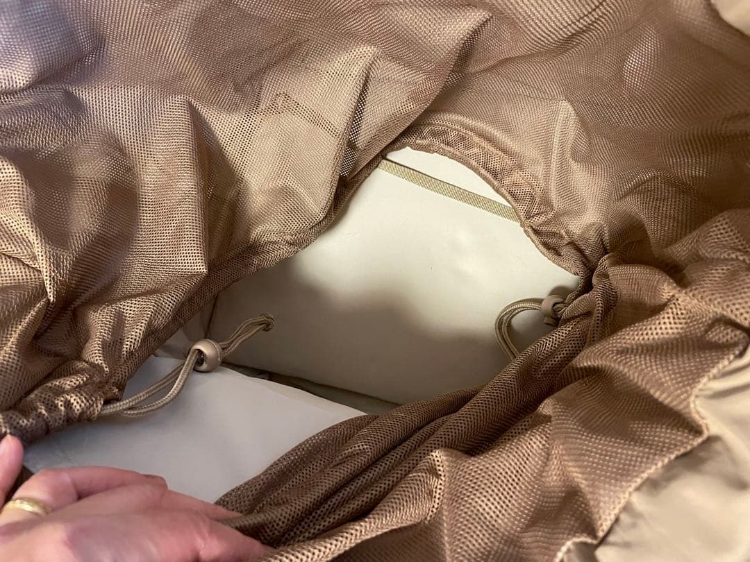 モンシェリ キルティングワイドオープンバッグ - キャリーバッグ