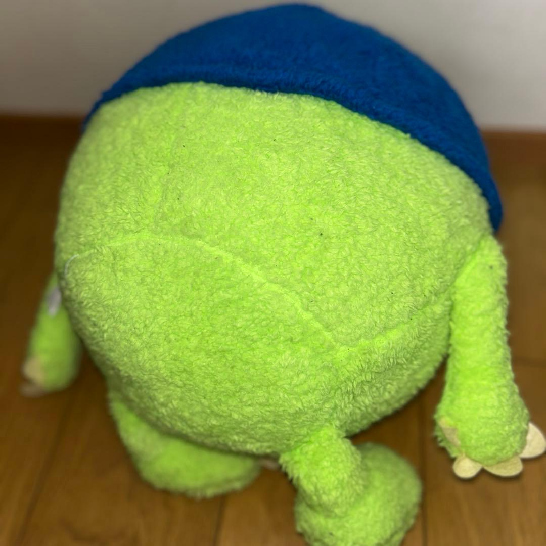 大きなマイクのぬいぐるみMUロゴ付き