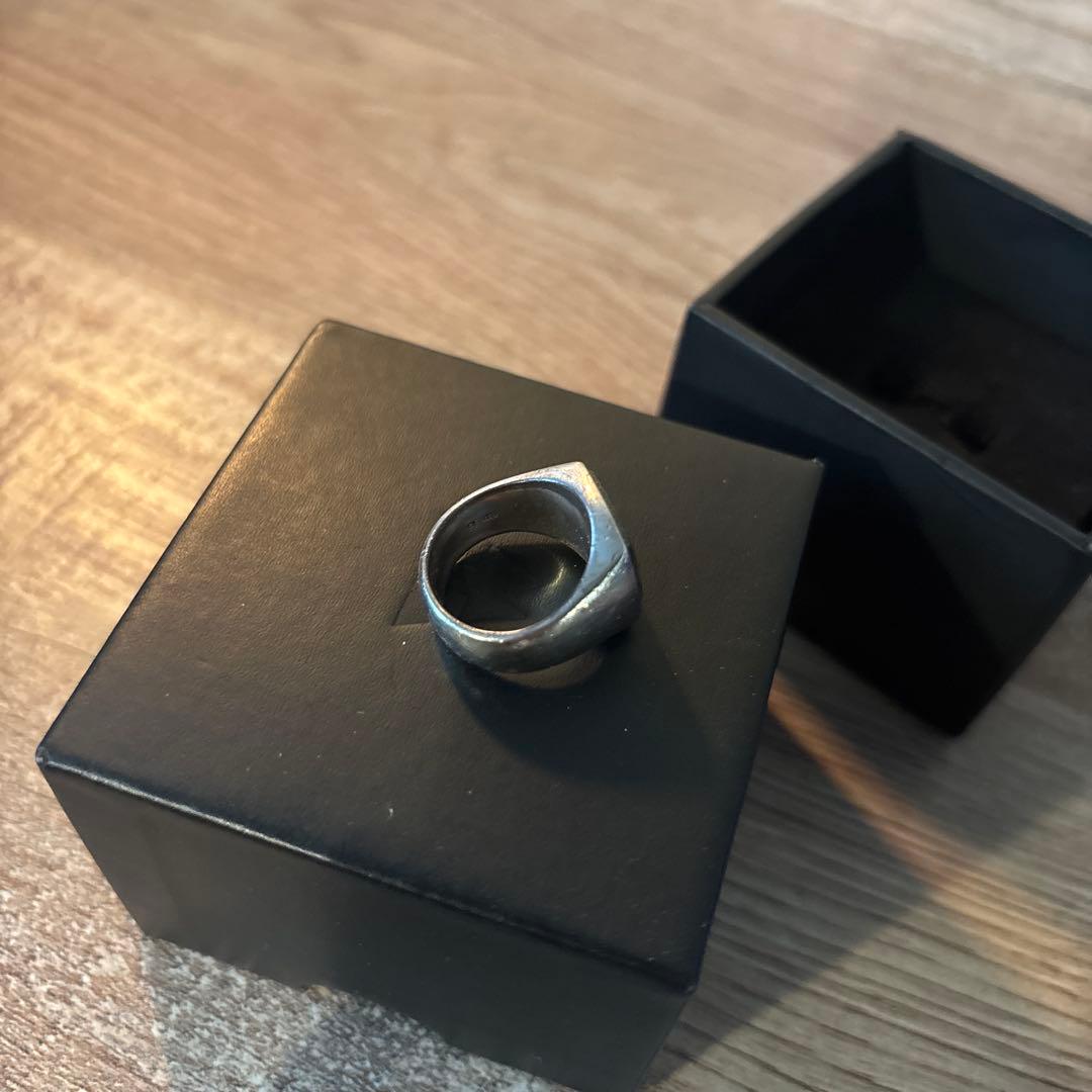 Tom wood シルバー スクエアリング 48号