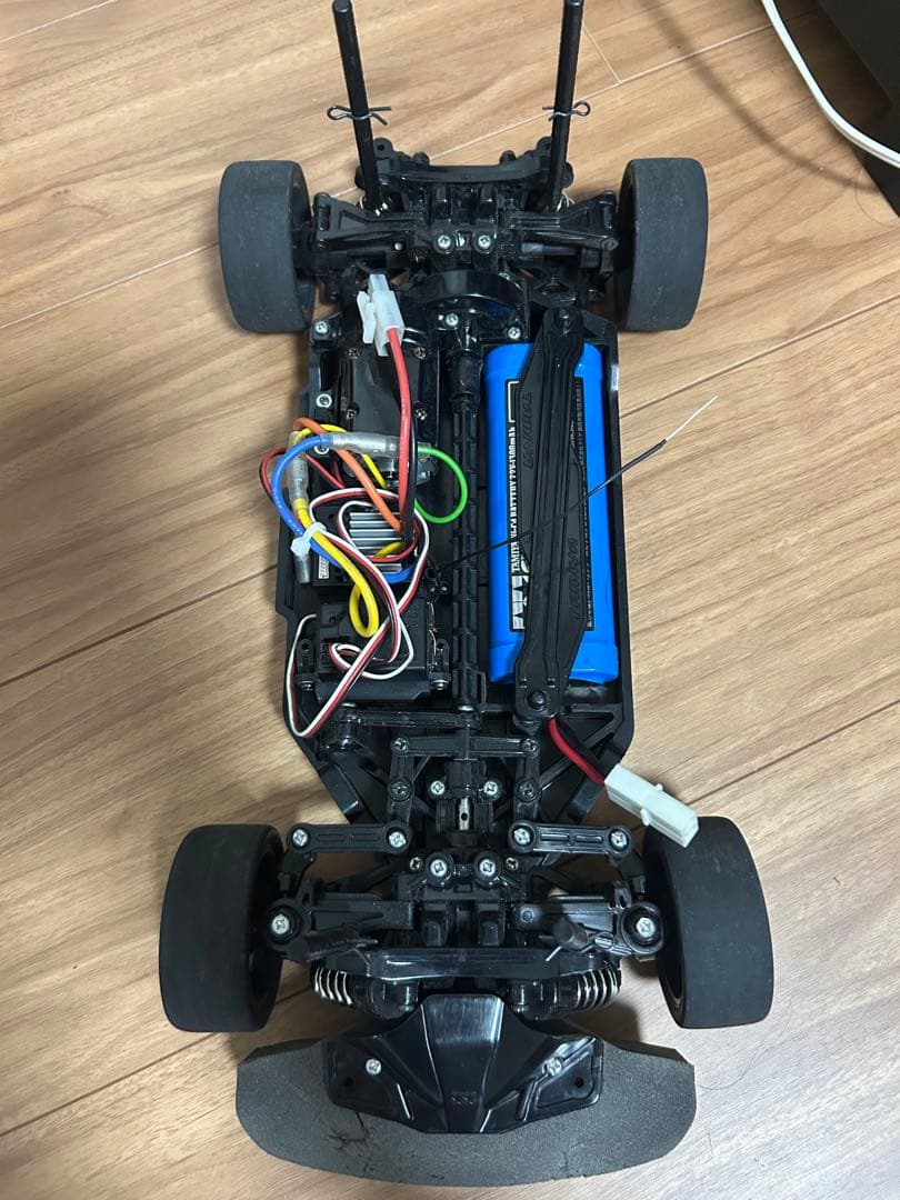 TAMIYA TT-02 シャーシ バッテリー コントローラーセット