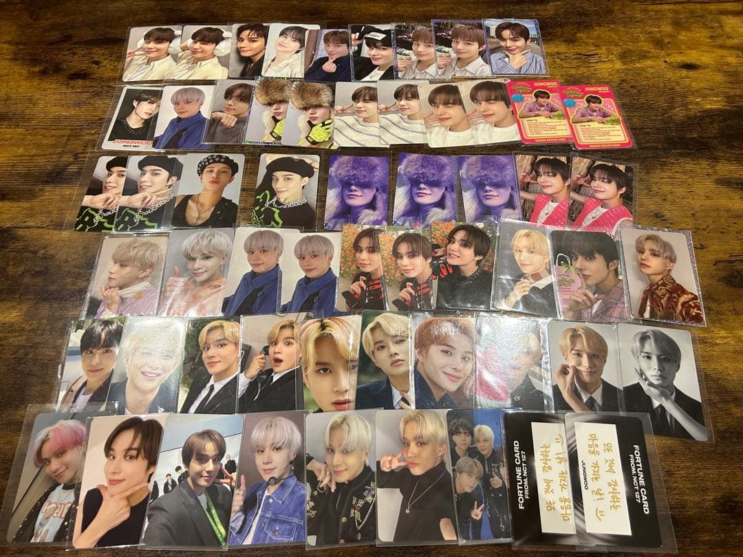 NCT 127 ジョンウ トレカ まとめ売り フォトカード 公式 アルバム nct