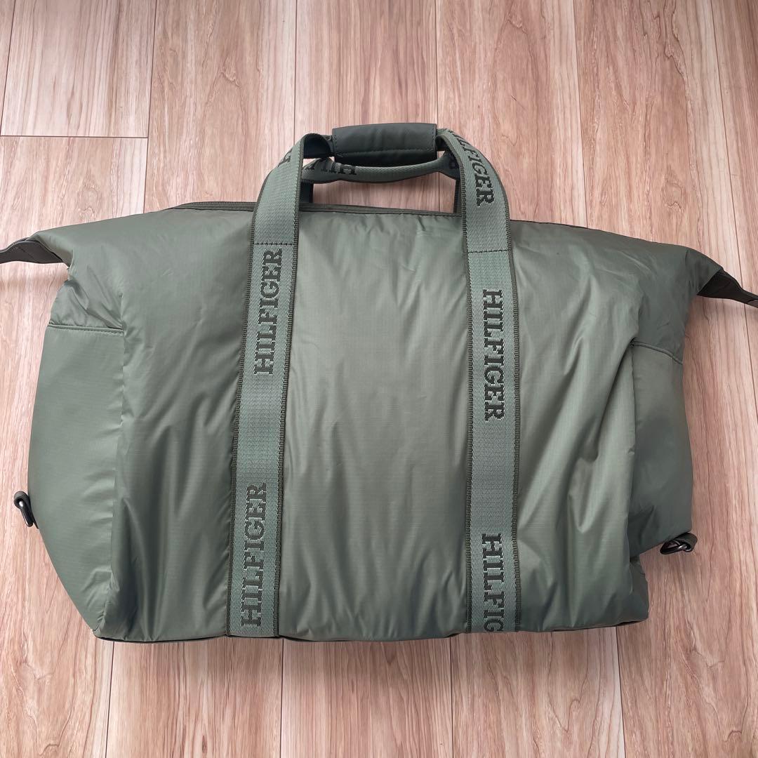 美品】期間限定 TOMMY トミーヒルフィガーボストンバッグ 修学旅行 ゴルフ