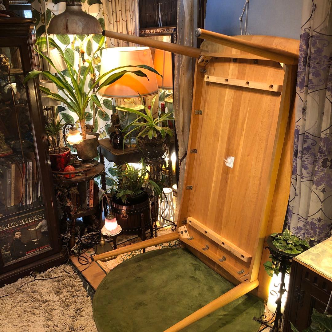 ヴィンテージ IDC OTSUKAオークソリッド　テーブル