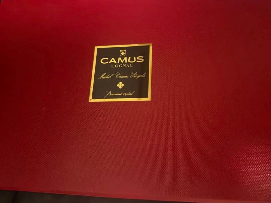 CAMUS ロイヤルバカラ　美品　外箱だけなし カミュ ミシェルロイヤル バカラ - お酒買取専門店ネオプライス