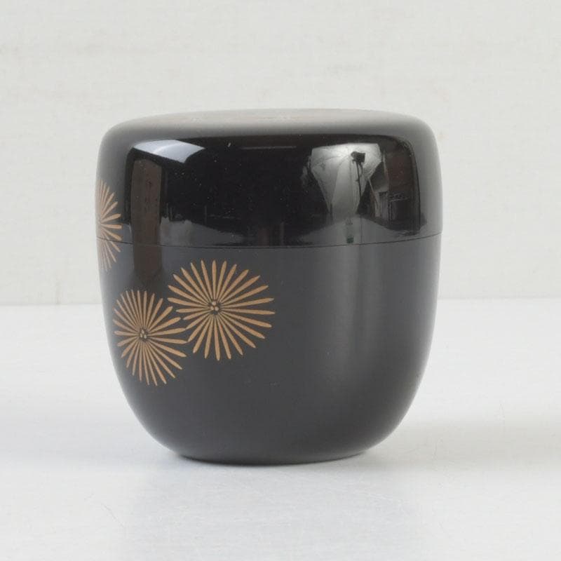 茶道具 中村湖彩作 朝顔蒔絵 中棗 共布共箱 V 9288 - メルカリ