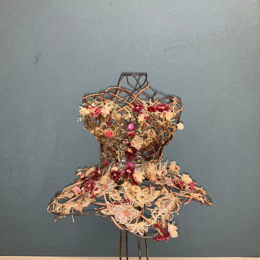 バレエアートバレエチュチュディスプレイアイアンオブジェ