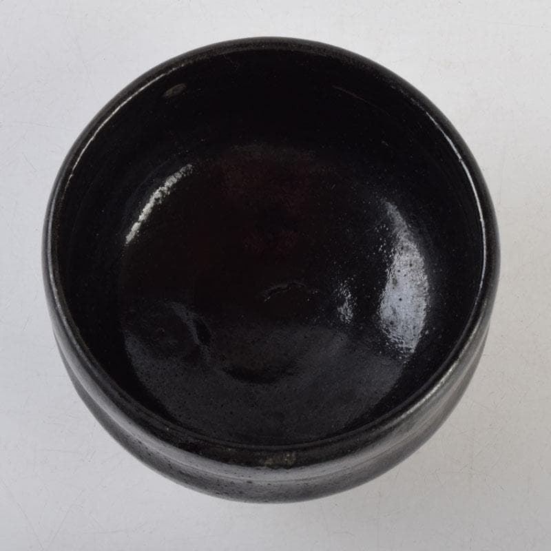 茶道具 楽吉左衛門 黒楽茶碗 V 8866 - メルカリ