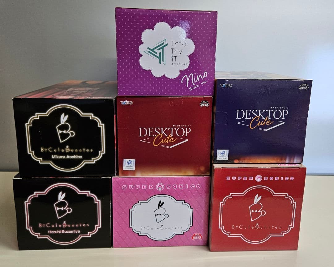 【未開封】プライズ 美少女フィギュア まとめ売り 7点セット ⑥ バニー