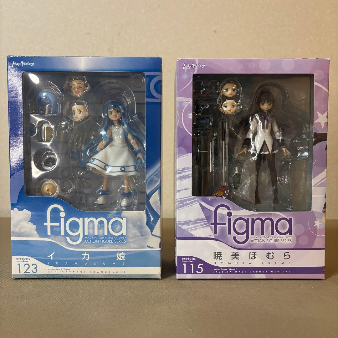 figma イカ娘 123 & 暁美ほむら 115 セット マックスファクトリー