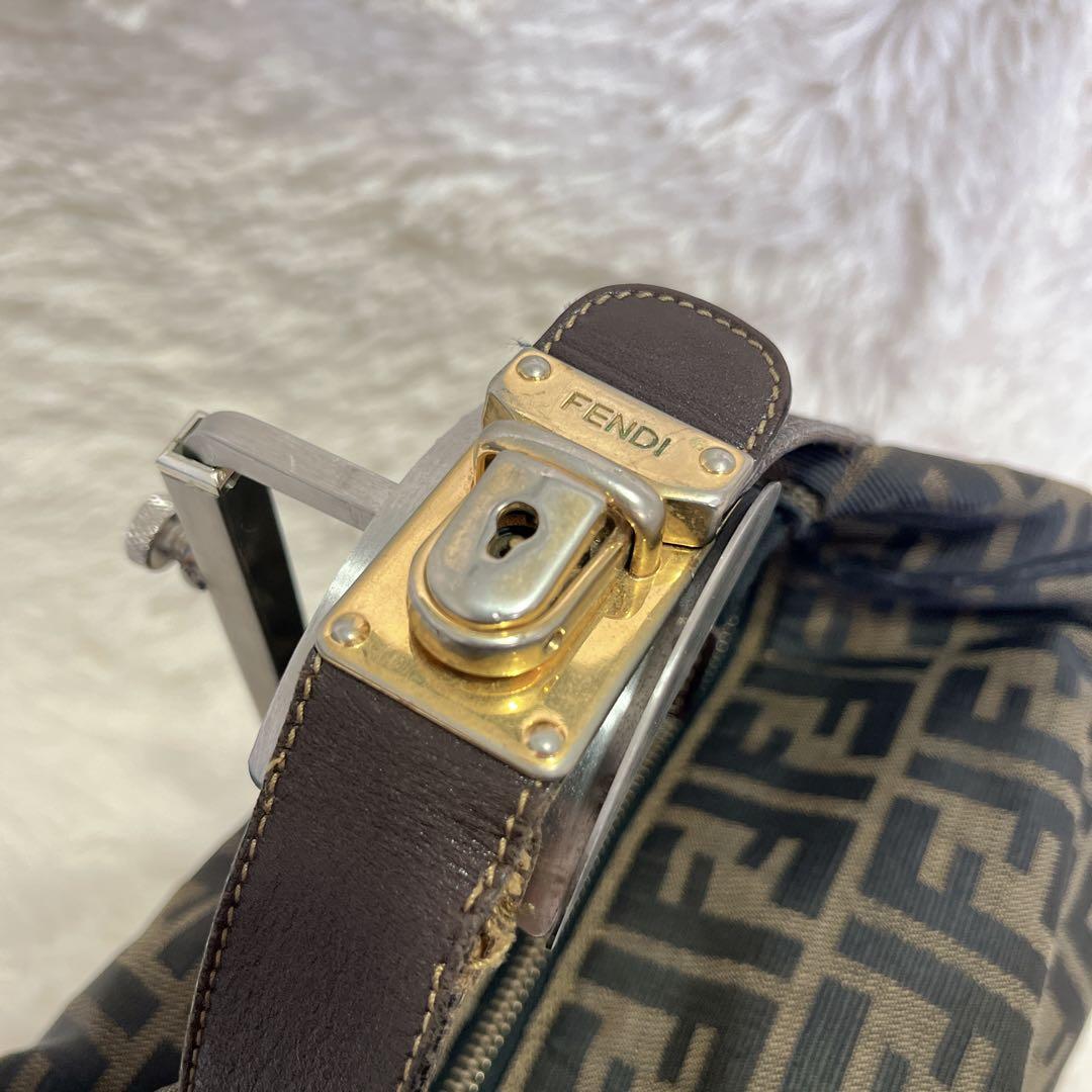 FENDI フェンディ ズッカ柄　ハンドバッグ　バニティバッグ　希少　レア