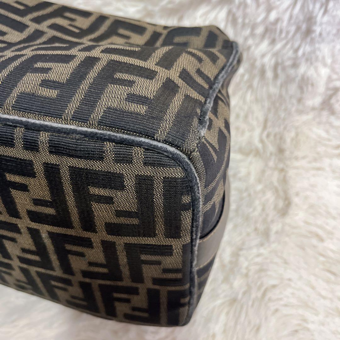 FENDI フェンディ ズッカ柄　ハンドバッグ　バニティバッグ　希少　レア