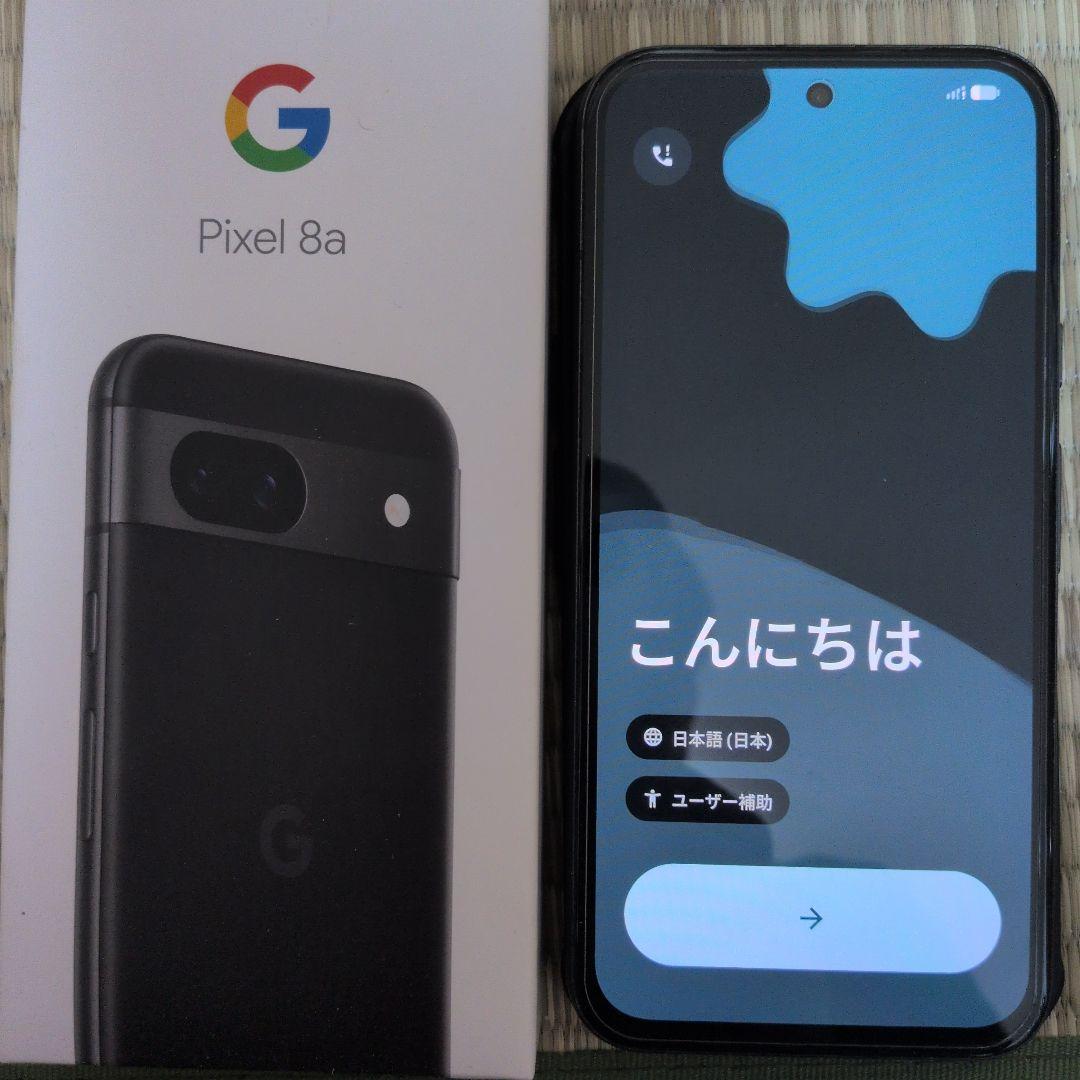 Google Pixel 8a ブラック 本体 - メルカリ
