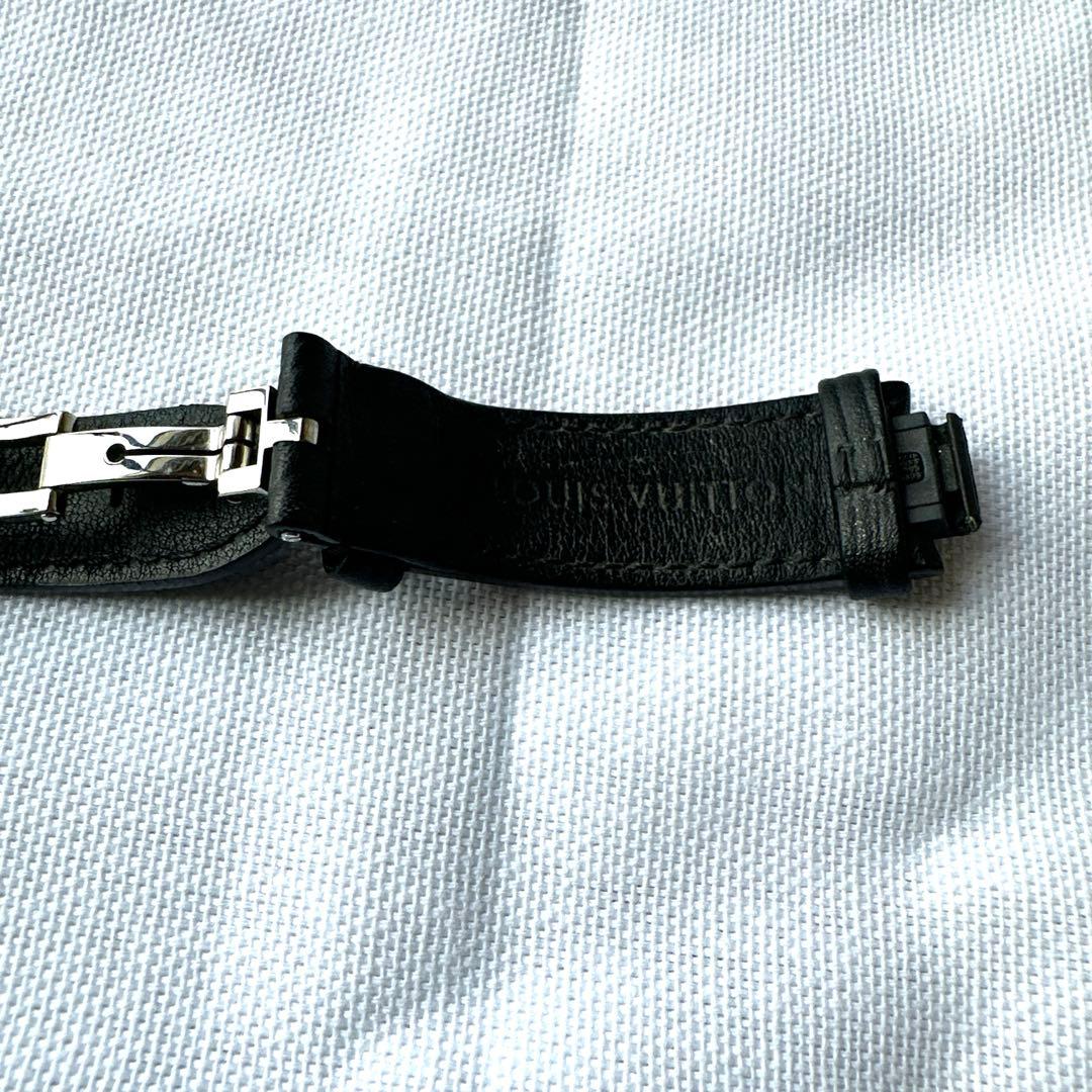 Louis Vuitton ブラックレザーベルト 新品未使用】LOUIS VUITTON ブラック レザーベルト