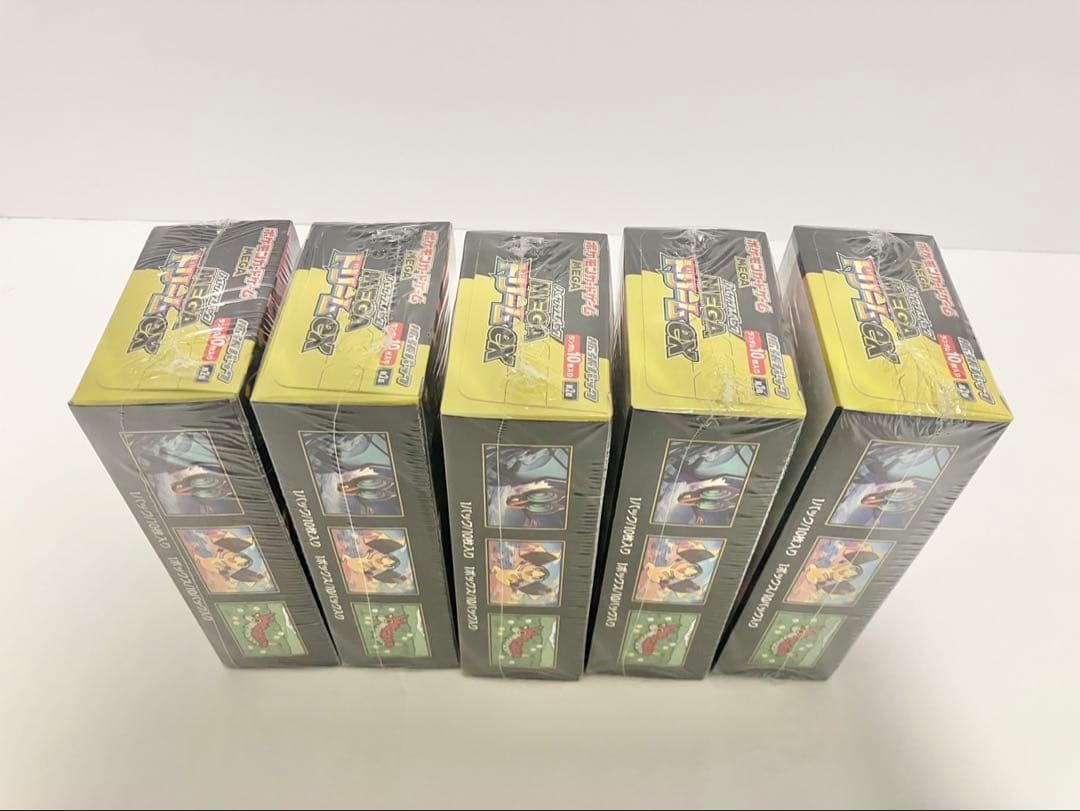 ポケモンカードゲーム MEGAドリームex シュリンク付き 5BOX
