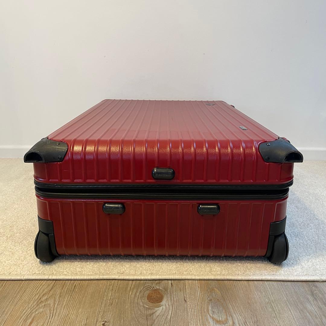 RIMOWA Lufthansa Salsa XL 2輪 レッド 85L メンズ