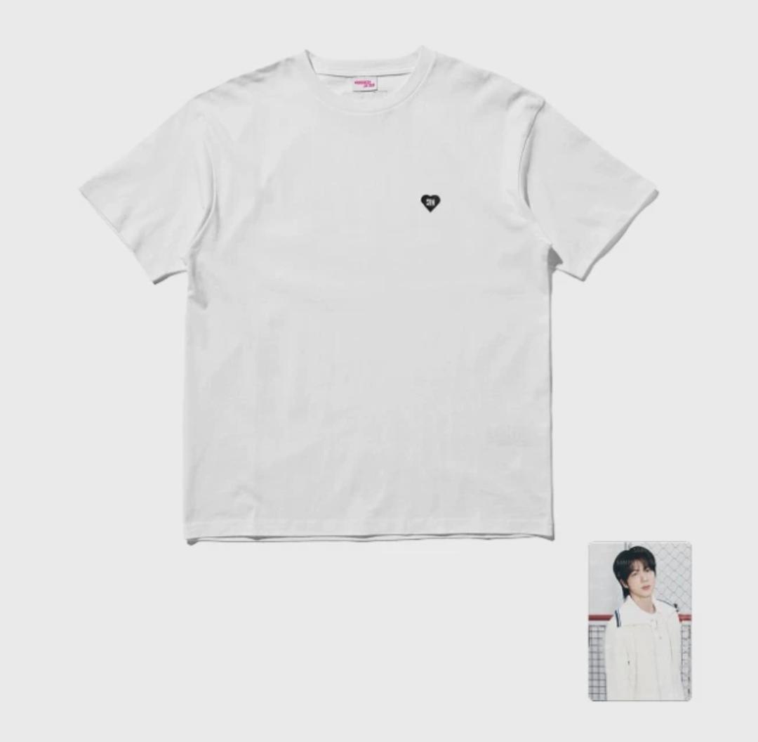 BTS ジン RUNSEOKJIN in JAPAN白 Tシャツ SIZE M
