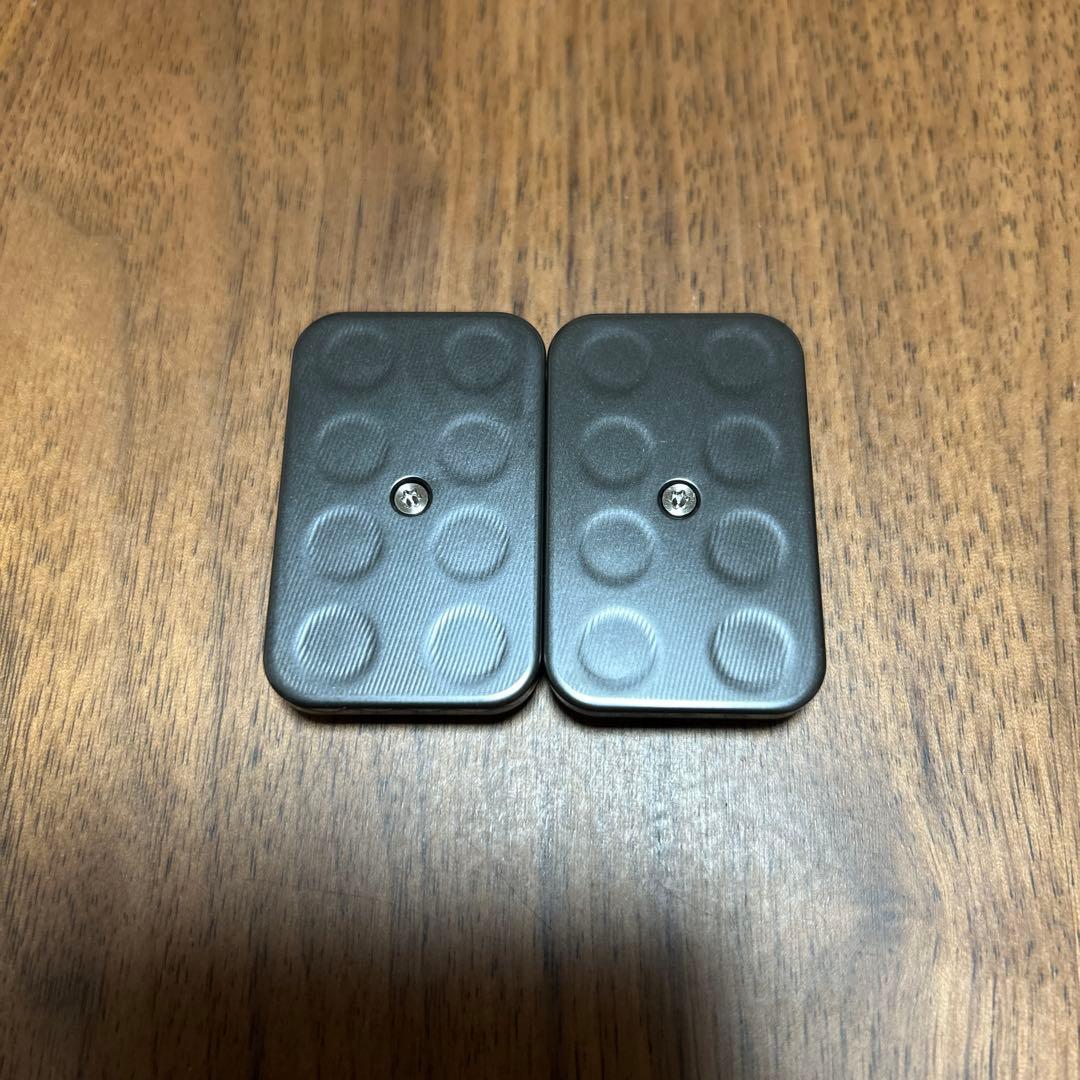 MAGNUS Crinkle Zirc/Ti/Zirc フィジェットトイ