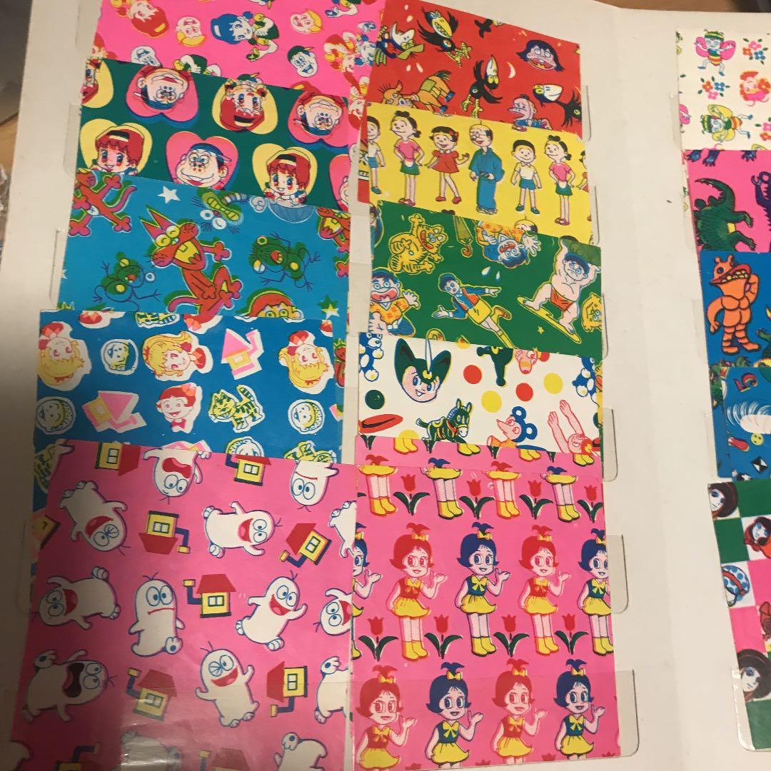 昭和のアニメいっぱい、折り紙コレクション