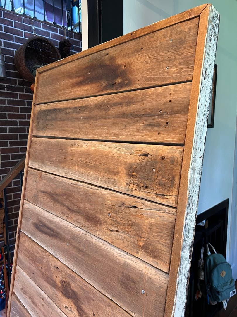 週末１０％OFF！希少一点物⭐︎送料込み⭐︎アンティークテーブル 輸入古材天板