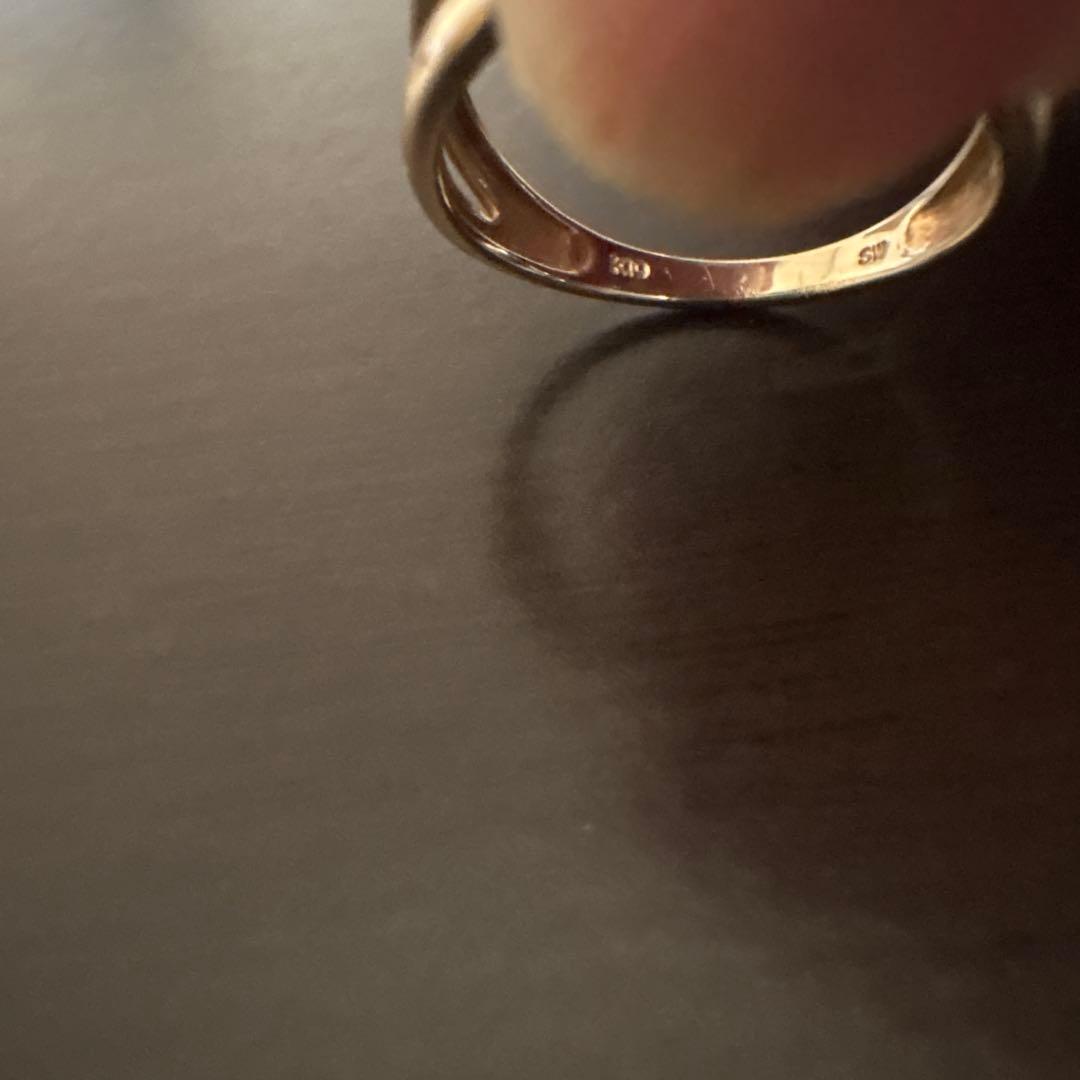 K10YG エメラルドリング TSUTSUMI