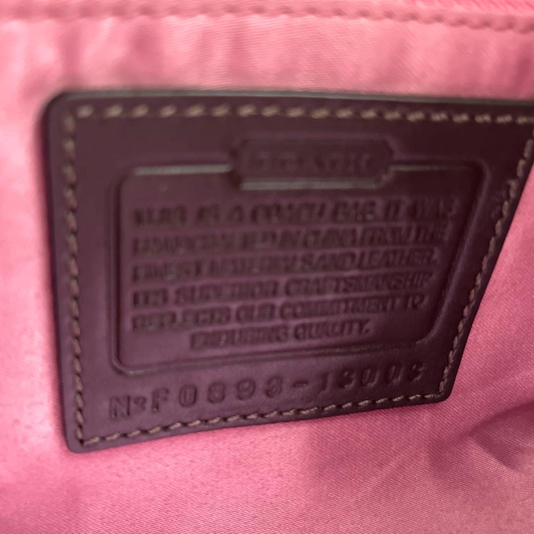 希少 COACH シグネチャー　レオパード　パッチワーク　ショルダーバッグ