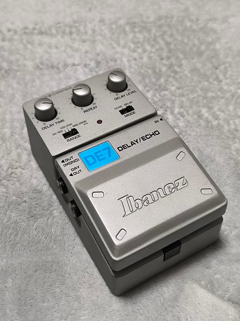 Ibanez DE7 ディレイ/エコー　希少 発振可能 Ibanez DE7 ディレイ/エコー 希少 発振可能 Ibanez DE7 ディレイ