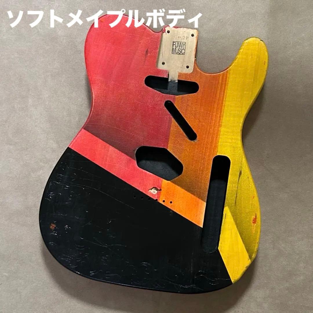 テレキャスター ソフトメイプル ボディ エレキギター レリック テレキャス テレキャスター ソフトメイプル ボディ エレキギター レリック