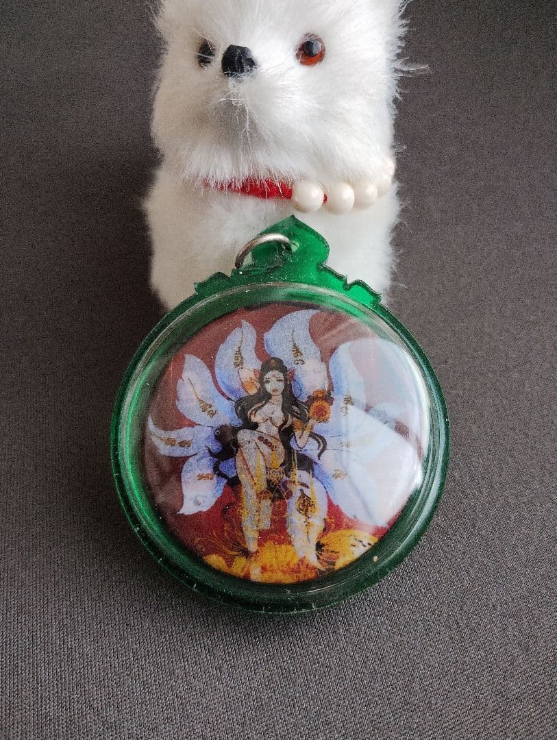 マダム】タイのお守りプラクルアン！九尾の狐！！恋愛＆金運アップ！！