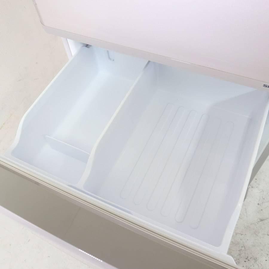 シャープ 350L 3ドア冷蔵庫 SJ-W352D-N 2018年 どっちもドア