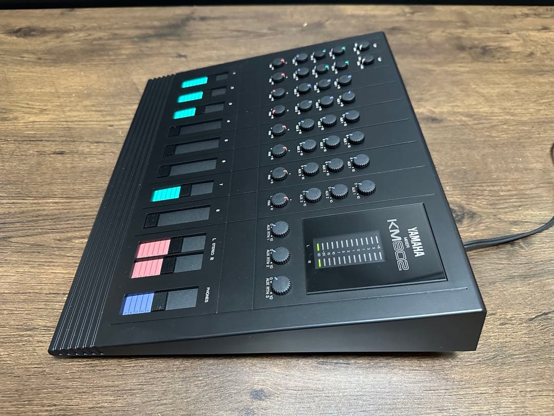 未使用に近い美品 YAMAHA KM802 アナログミキサー 取り扱い説明書付き
