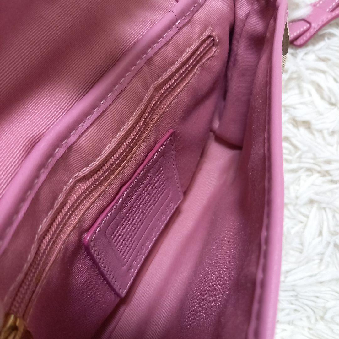 COACH　1485　y2k　Soho　Shoulder bag　PINK