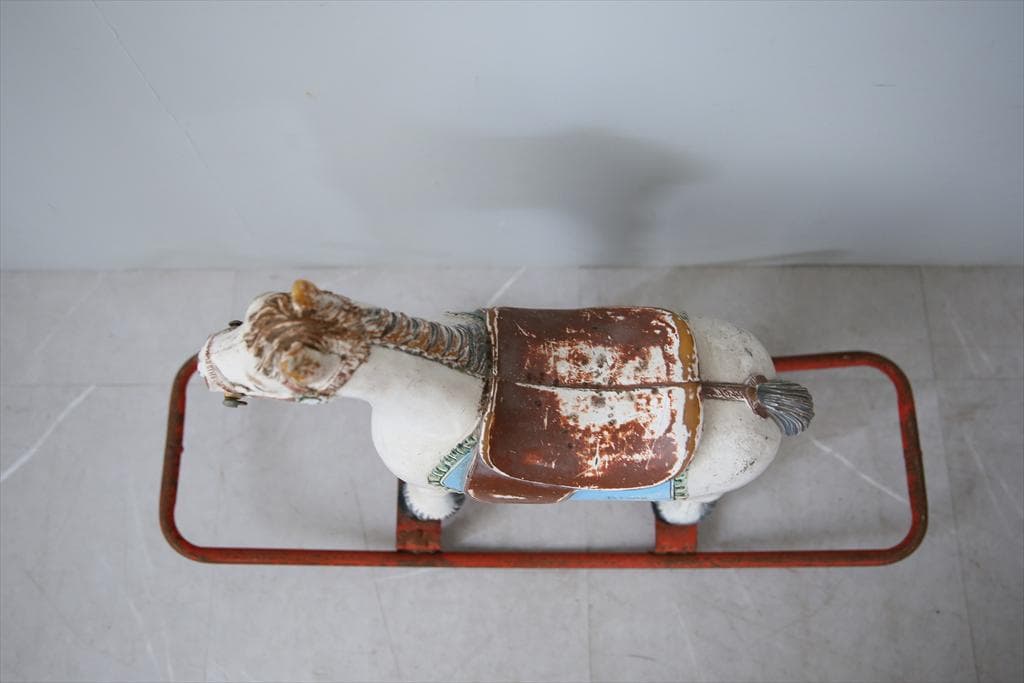 アンティーク イタリア製 手描き木製 帆船 クイーン1817 アンティーク