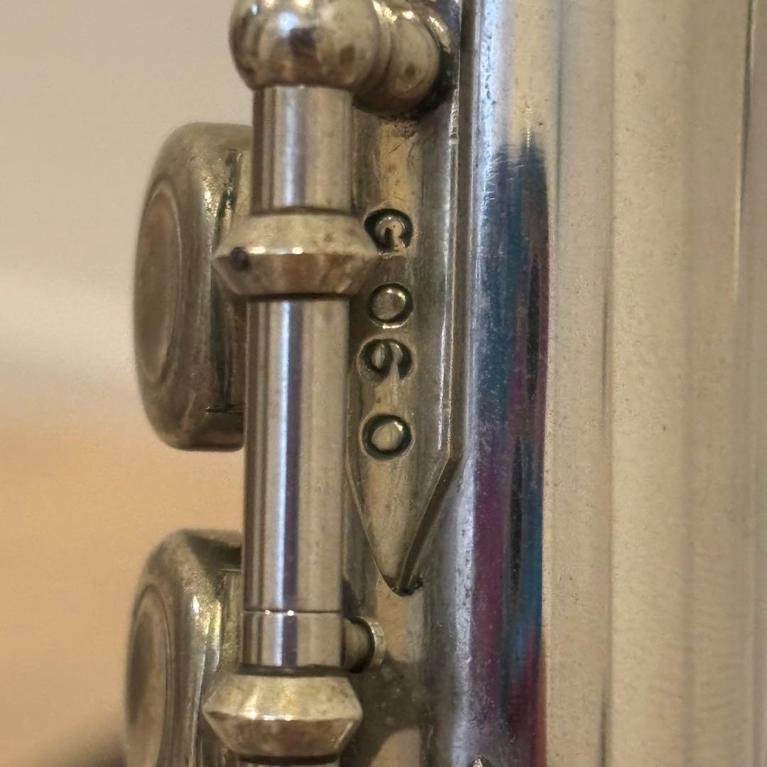 【良品】ムラマツフルート MURAMATSU M-70 リップ銀製 洋銀