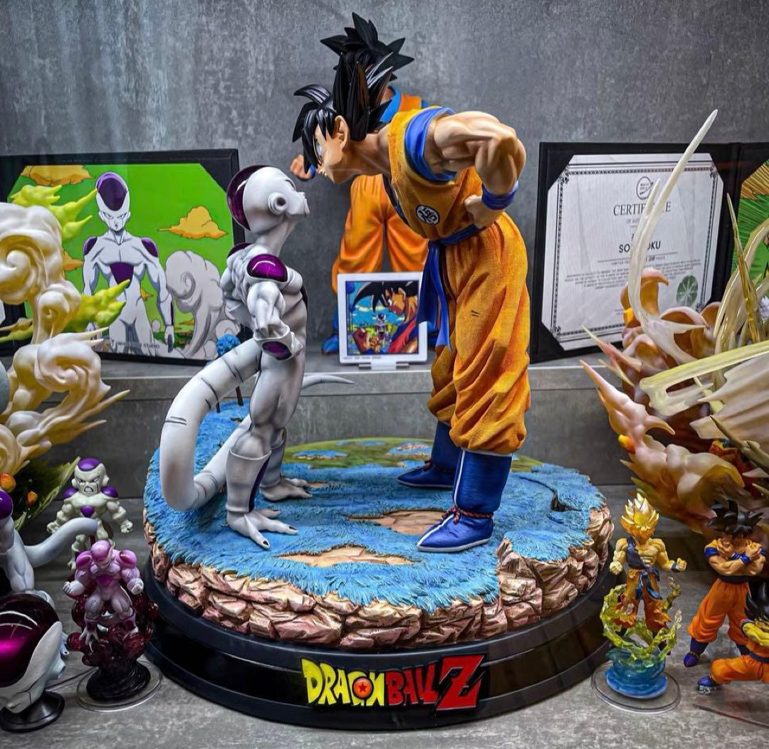 ドラゴンボール 孫悟空 フリーザ フィギュア ガレージキット