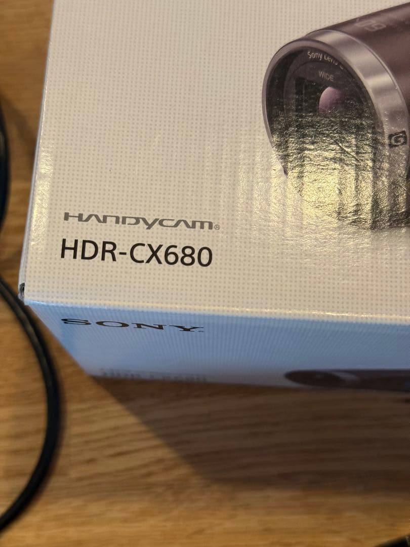 SONY ハンディカム　HDR-CX680 17年製