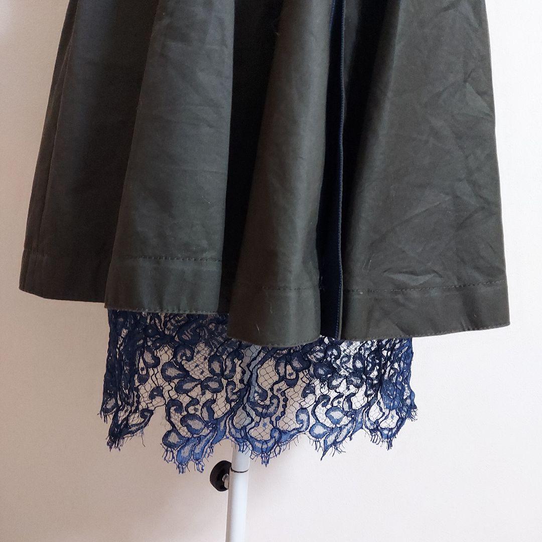 本日限定　早い者勝ち　sacai　サカイ　ドッキング　スカート