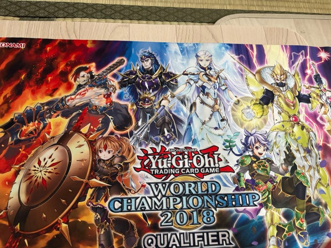 遊戯王　プレイマット　world champion 2018 韓国